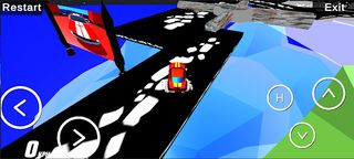 Micro Racing-via sky - Screenshot 2