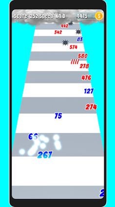 Number Race: Run and merge - Screenshot 2