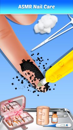 Girls Acrylic Nails Salon Game - Screenshot 2