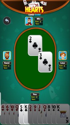 Hearts Card Classic - Screenshot 4