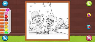 Coloring Ipin Upin Family - Screenshot 3