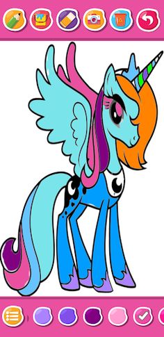 Pony Coloring - Screenshot 2
