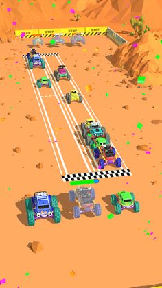 Monster Truck Clash 3D - Screenshot 2