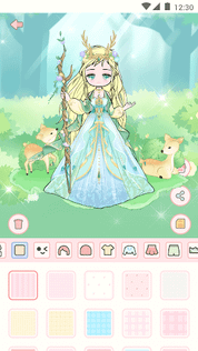 Cute live star:dress up avatar - Screenshot 4