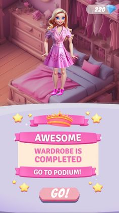 Pink Fashion Merge - Screenshot 3