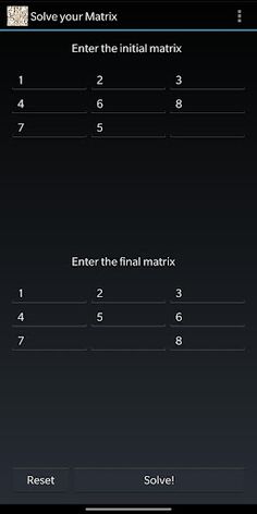 Solve Your Matrix - Screenshot 3