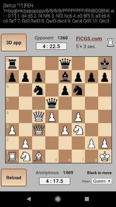 Random Chess • FICGS play rate - Screenshot 2