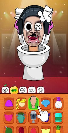 Toilet Makeover: Mix Monster - Screenshot 1