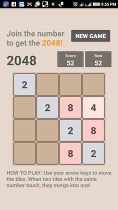 2048 Puzzle Game - Screenshot 2