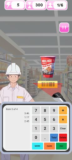 Cashier Counting Money Game - Screenshot 4