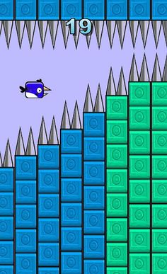 Flying Color Bird - Screenshot 1