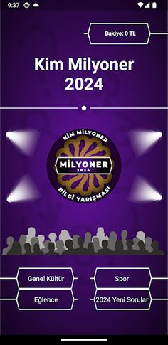 Kim Milyoner 2024 - Screenshot 1
