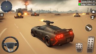 Car Death Race Shooting Game - Screenshot 3