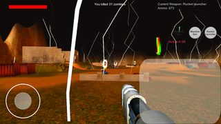 Endless Zombie shooter - Screenshot 1