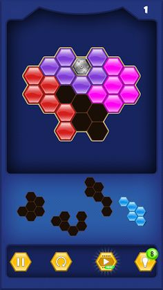 Legendary Hexa Puzzle Block Ga - Screenshot 4