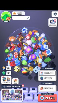 Match Tripple Ball 3D Online - Screenshot 1
