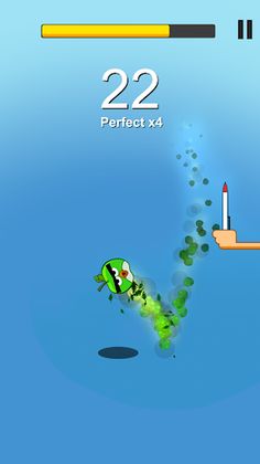 Apple Pineapple Pen: Tap Dunk - Screenshot 4