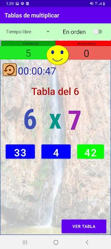 Tablas de Multiplicar JGBA - Screenshot 2