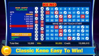 Keno - Cleopatra Keno Games - Screenshot 1