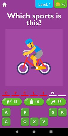 Guess The Sports By Emoji - Screenshot 1