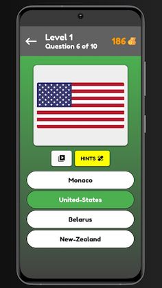 Flags Quiz - Guess The Flags - Screenshot 1