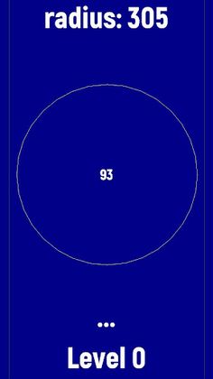 one tap circle - Screenshot 1