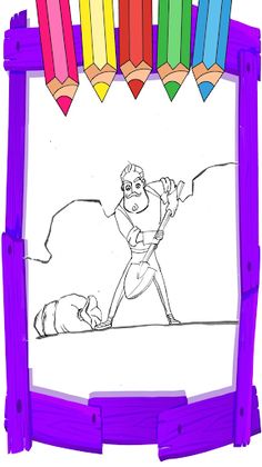 neighbor's coloring horror - Screenshot 4