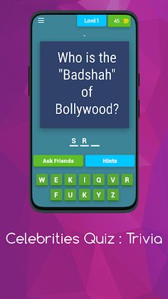 Celebrities Quiz : Trivia - Screenshot 1