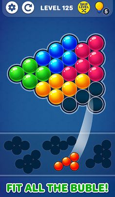 Bubble Tangram Puzzle - Pop it - Screenshot 2