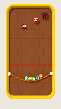 Rope'n Balls! - Screenshot 1