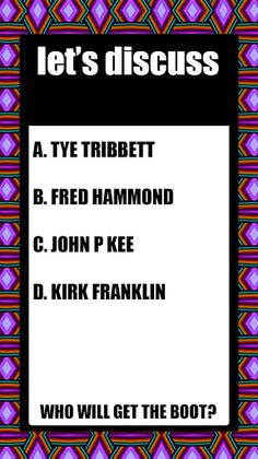 Let's Discuss - One Gotta Go - Screenshot 2