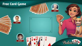 Belote.com - Belote & Coinche - Screenshot 1