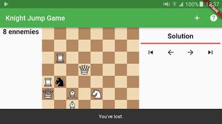 Knight Jump Game - Screenshot 2