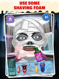 Scary Spooky Shaving Salon - Screenshot 1