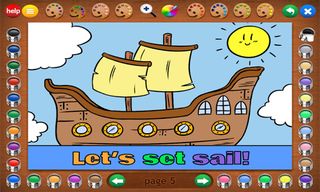 Coloring Book 30: Pirates - Screenshot 1