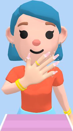 Glitter Nails - Screenshot 1