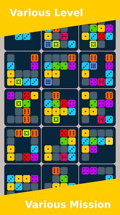 dotsup : Merging dice puzzle g - Screenshot 1