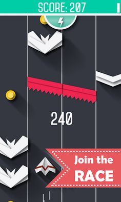 Paper Plane Flight, Lanes Rush - Screenshot 2