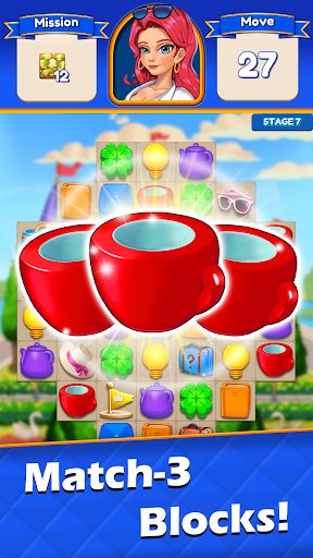 Royal Crush: Garden Match 3 - Screenshot 1