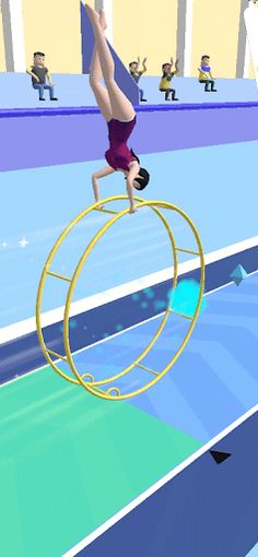 Wheel Gymnastics Jump - Screenshot 2