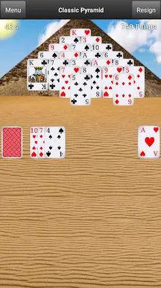 Classic Pyramid - Screenshot 1