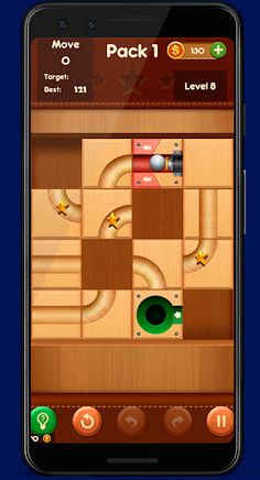 Sliding Puzzle: Rolling Ball - Screenshot 4