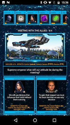 AoD: Galactic War, Command 4x - Screenshot 1