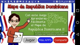 Juego Mapa de Rep. Dominicana - Screenshot 1