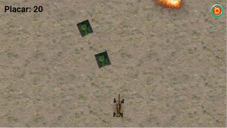 Canhão vs. Tanques - Screenshot 1