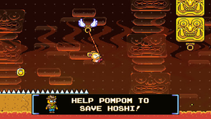 Pompom: The Great Space Rescue - Screenshot 2