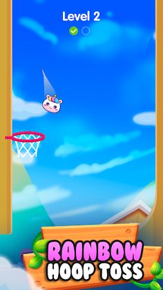 Rainbow Hoop Toss - Screenshot 4