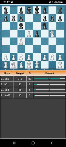 Chess Polyglot Explorer Pro - Screenshot 4