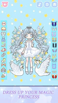 Anime vinder princess dress up - Screenshot 4