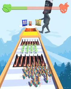 Potato Run: Become Chips - Screenshot 3